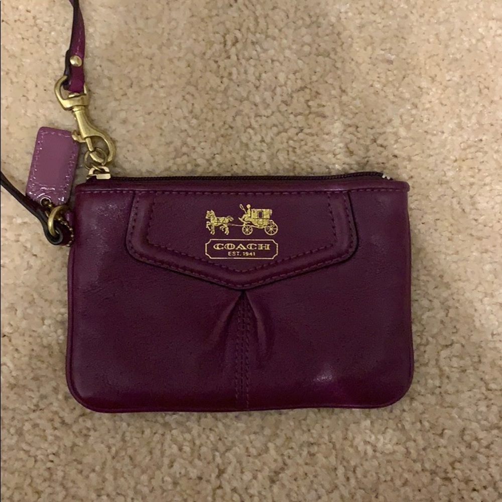 Coach small Wristlet